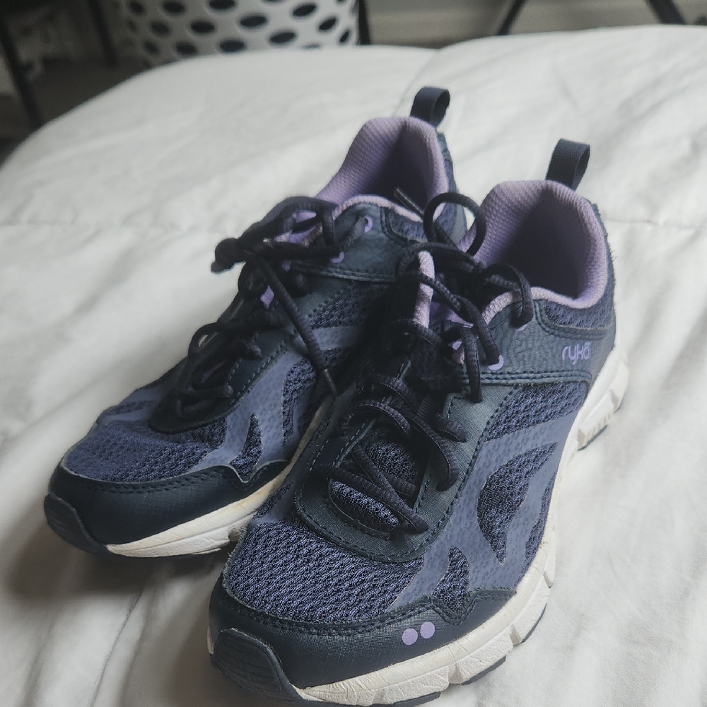 Ryka Women's Athletic Shoes - Navy and Lavender